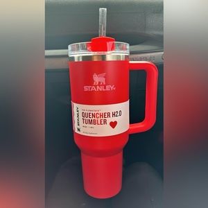 Red Valentine’s Day Stanley cup ♥️